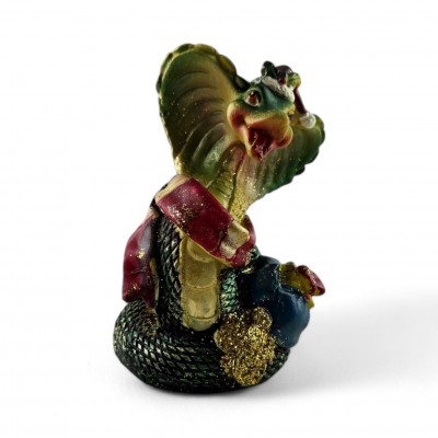 Змея-кобра с мешком подарков (9х6х4,5 см)