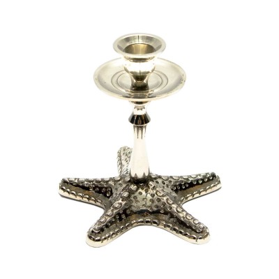 Подсвечник бронзовый "Морская звезда" (12,5х12,5х12 см) код 26604