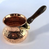 Турка медная 0,45л (10х20х11 см)