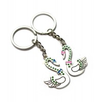 Брелоки для влюбленных (D) Лебеди (12шт\уп)