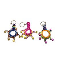 Брелок Зеркальце с бубенчиками (Индия)