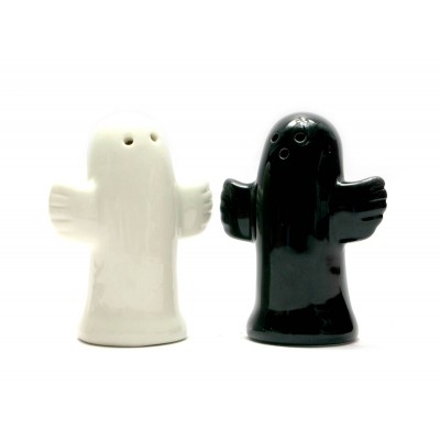 Солонка с перечницей Привидения (9х9х6,5 см) Солонка с перечницей "Привидения" (9х9х6,5 см)(AB274) код 26871