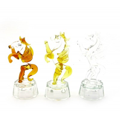 Пегас хрустальный цветной (5,5х10х4 см)(ML-66-3) код 27036