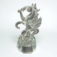 Конь- Пегас хрустальный прозрачный (5,5х10х4 см)