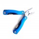 Нож-плоскогубцы с набором инструментов синий (9 в1)(7х3,5х2 см)