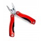 Нож-плоскогубцы с набором инструментов красный (9 в1)(7х3,5х2 см) Нож-плоскогубцы с набором инструментов (T803 )(9 в1)(7х3,5х2 см) код 27085