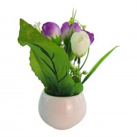 Цветы в горшке (16х7х7 см)
