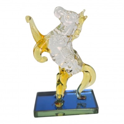 Конь хрустальный желтый (7,8 х 4,7 х 2,7 см) Конь хрустальный желтый (7,8 х 4,7 х 2,7 см)