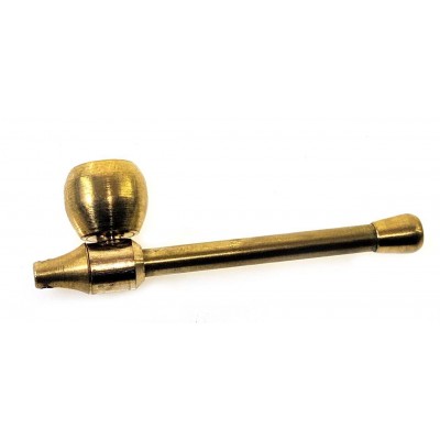 Трубка курительная  бронзовая "Капля" (8х2,5х1,7 см) код 2715