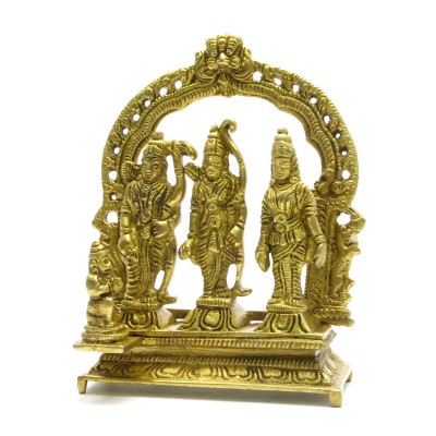 Боги бронза (12,5х10х4,5 см)(Ram Darbar ) код 27426