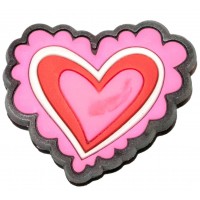 Магнит на холодильникСердечко (3х3 см)