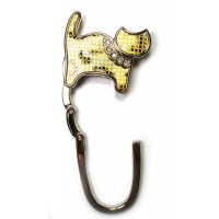 Сумкодержатель для женской сумочки Кошка-Замок бело-кремовая (7х6х1 см)