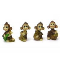 Обезьянка с деньгами (8шт/уп)(7,5х4х3 см) Обезьянка с деньгами (8шт/уп)(7,5х4х3 см)