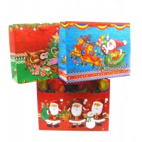 Пакет подарочный  с апликацией Новый год (36х27 см)