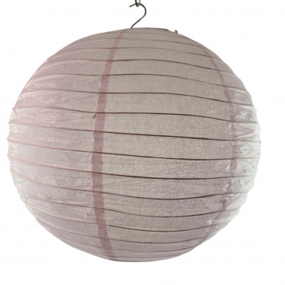 Фонарь светло-розовый бумажный (d-40 см) Фонарь светло-розовый бумажный (d-40 см)