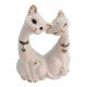Кошки пара фарфор (12,2х8,2,5х4,5 см)