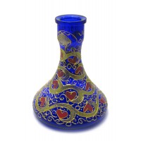 Колба для кальяна стекло (22х19х19 см)(внутренний d-4,5 см)