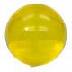 Шар хрустальный на подставке желтый (d-10,5 см)