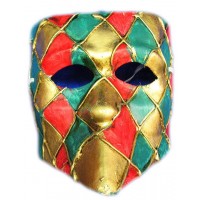 Маска карнавальная Венецианская папье-маше (16,5см) Маска карнавальная Венецианская папье-маше (16,5см)