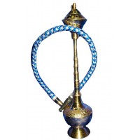 Кальян бронзовый желтый (1 персона)(10)(25см)