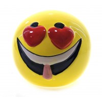 Копилка керамическая Смайл (d-9 см) C