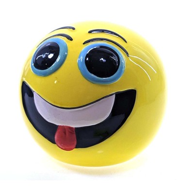 Копилка керамическая Смайл (d-9 см)G Копилка керамическая Смайл (d-9 см)G