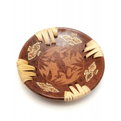 Блюдце терракотовое (d-11см h-2 см)