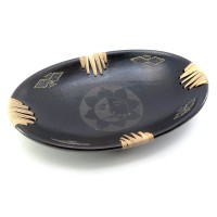 Блюдо Солнце терракотовое овальное (34х21,5х5 см) Блюдо Солнце терракотовое овальное (34х21,5х5 см)