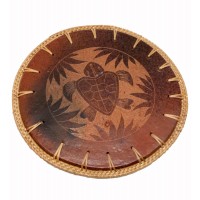 Подставка под горячее терракот Черепаха(d-22 см)