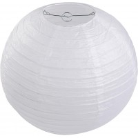 Фонарь белый бумажный (d-20 см) Фонарь белый бумажный (d-20 см)