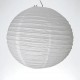 Фонарь белый бумажный (d-40 см)