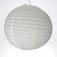 Фонарь белый бумажный (d-40 см)