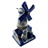 Статуэтка Мельница керамическая (11х5,5х5 см)