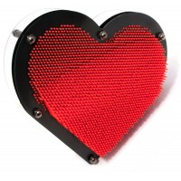 Пинарт Сердце красный (22,5х20х4,5 см)