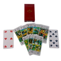 Карты для гадания ТАРО (12х6х2,5 см)(пластиковое покрытие)