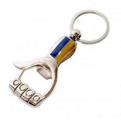 Брелок-открывашка металл 'Украина' (12 шт/уп)