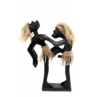 Папуасы Камасутра дерево (23х14х8 см)