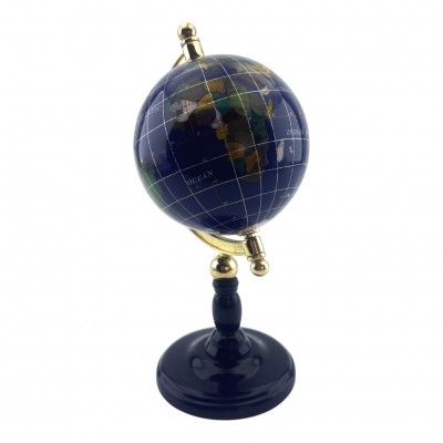 Глобус с камнями на ножке (110 мм.)