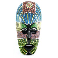 Маска расписная деревянная (20х10х2,5 см) Маска расписная деревянная (20х10х2,5 см)