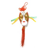 Маска керамическая с кисточкой (9х6 см)