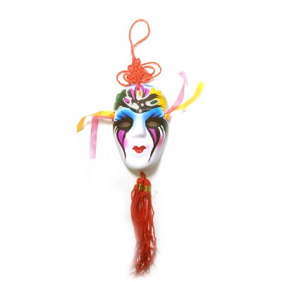 Маска керамическая с кисточкой (9х6 см)