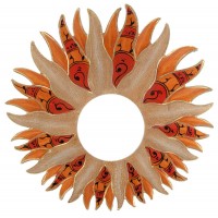 Зеркало мозаичное Солнце  (d-30 cм)