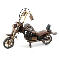 Харлей Дэвидсон деревянный (32х22х11 см)