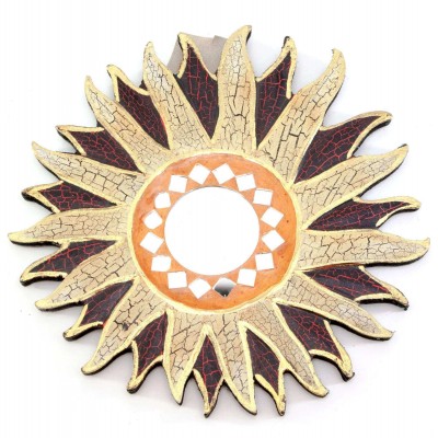 Зеркало мозаичное 'Солнце' (d-20 cм)