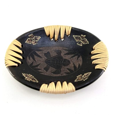 Блюдо терракотовое 'Черепаха' (14,5х11х4см)