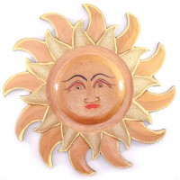 Декорация настенная Солнце (d-38 см) Декорация настенная Солнце (d-38 см)