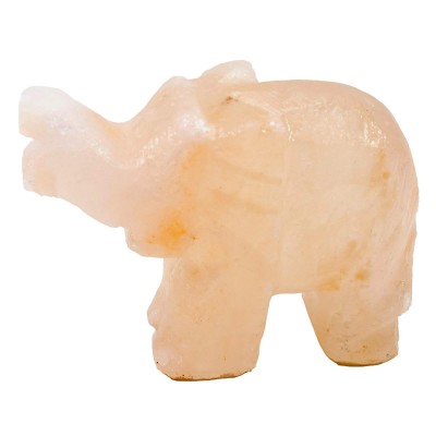 Слон резной из соли (Гималайская соль)(10,5х8х4,5 см)
