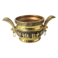 Курильница Золотой Дракон (10,5х7,3х10 см)