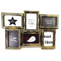 Фоторамка на 6 фото (фото 10х15 см)(50х35х2,5 см) Фоторамка на 6 фото (фото 10х15 см)(50х35х2,5 см)