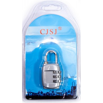 Замок кодовый металик (6х3,5х1,5 см) Замок кодовый металик (6х3,5х1,5 см)